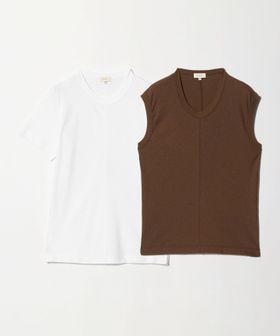 BLAMINK/BLMK ノースリーブ＆ショートスリーブ 2SET/Tシャツ / カットソー