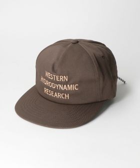 Western Hydrodynamic Research ウエスタンハイドロダイナミックリサーチ WHR 21AW Promotional Hat ロゴ刺繍6パネルキャップ MWHR21A3001-U Free NAVY 帽子【Western Hydrodynamic Research】