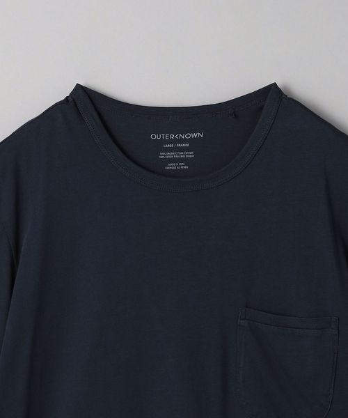 RH取り扱い【Outerknown】胸ポケット付き Tシャツ ☆柔らか☆ RH取り扱い【Outerknown】胸ポケット付き Tシャツ ☆柔らか