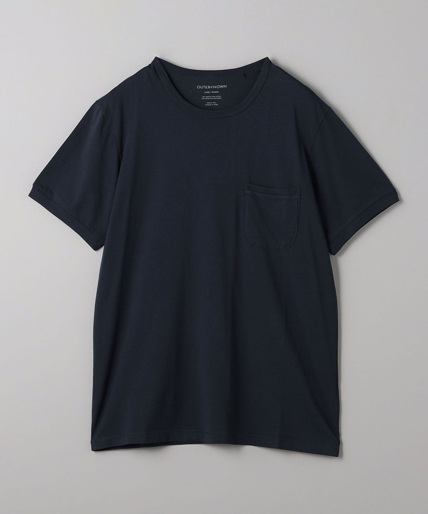 OUTERKNOWN＞ ポケット Tシャツ