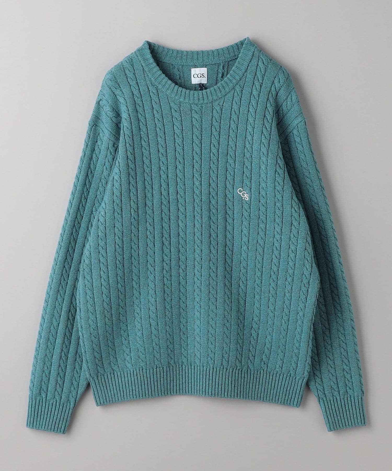 CGS.＞ ケーブル ニット クルーネック