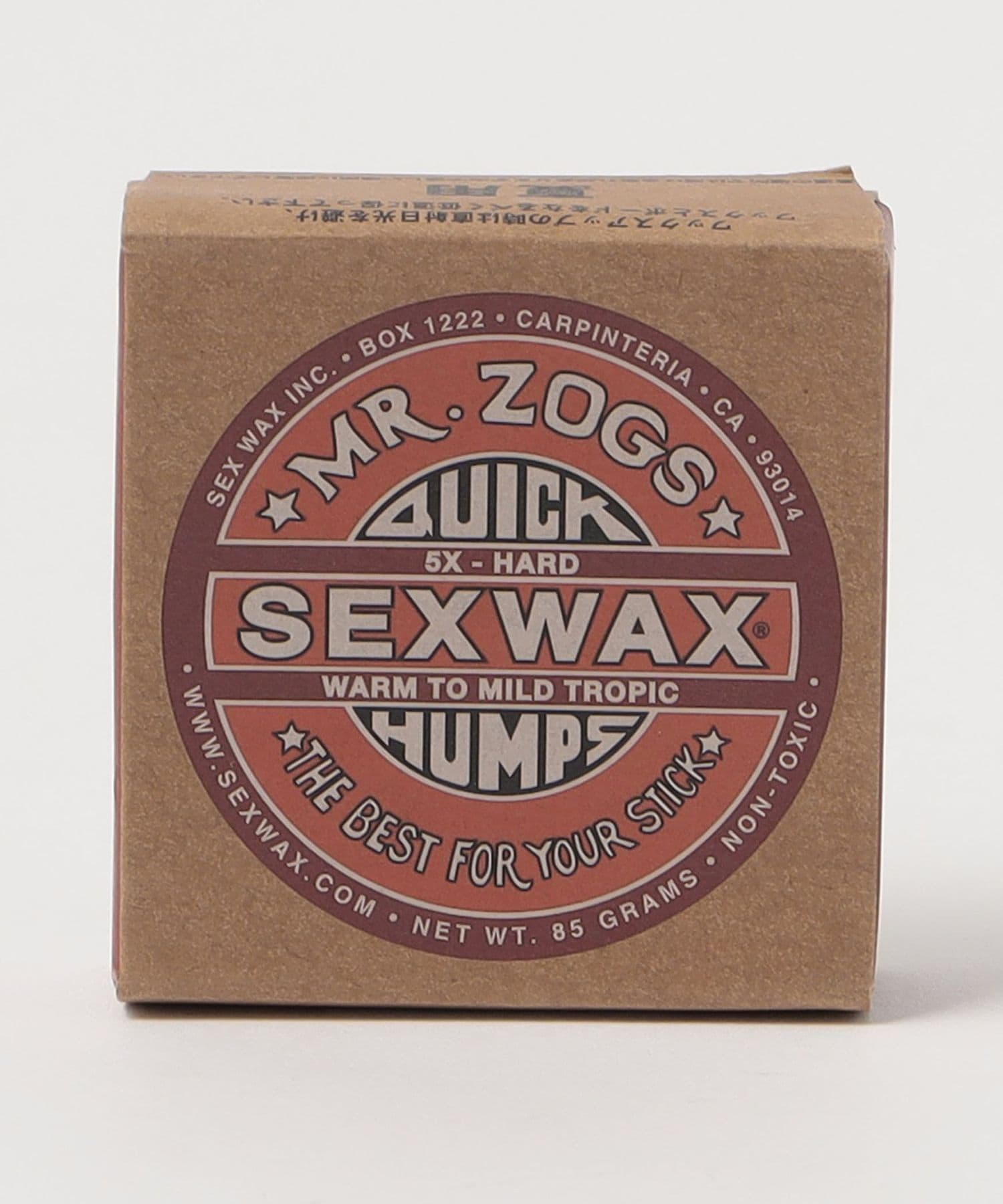 SEXWAX＞ 5X/サーフィンワックス