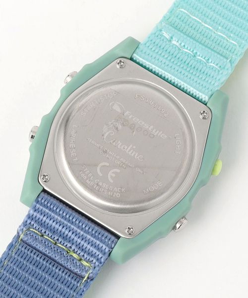 Freestyle SHARK 日本限定版 LEASH ライムグリーン 貴重美品 Freestyle フリースタイル 腕時計 シャーク クラシック リーシュ