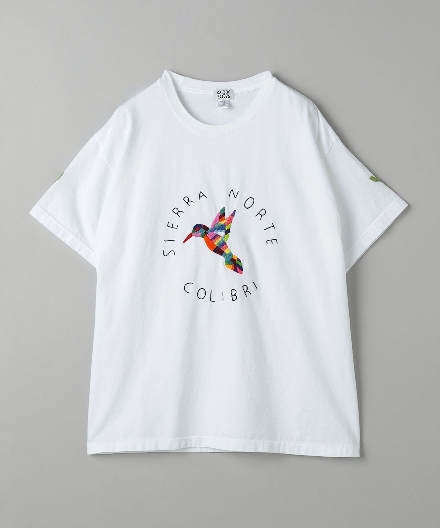 COLIBRI コリブリ ピュア コットン プリント Tシャツ コリブリ] ピュア コットン プリント Tシャツ, black | 