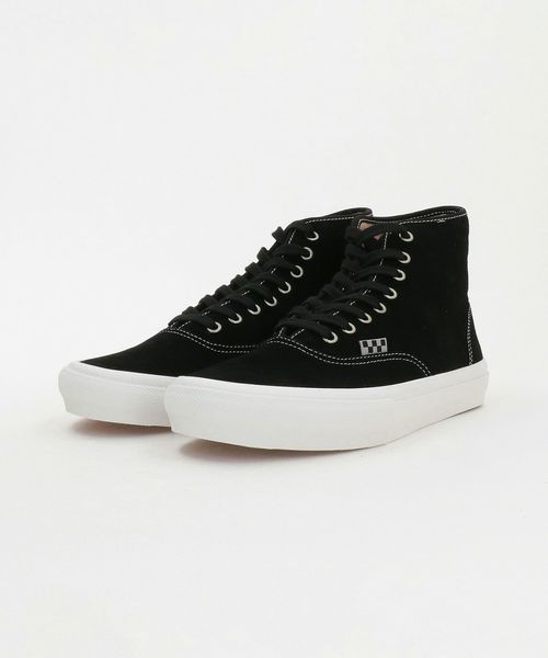 ユナイテッドアローズ モカシン ロー スニーカー  メンズ スエード VANS＞SKATE AUTHENTIC HIGH/スニーカー