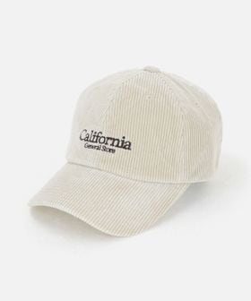 California General Store/＜CGS.＞コーデュロイ ロゴキャップ/キャップ
