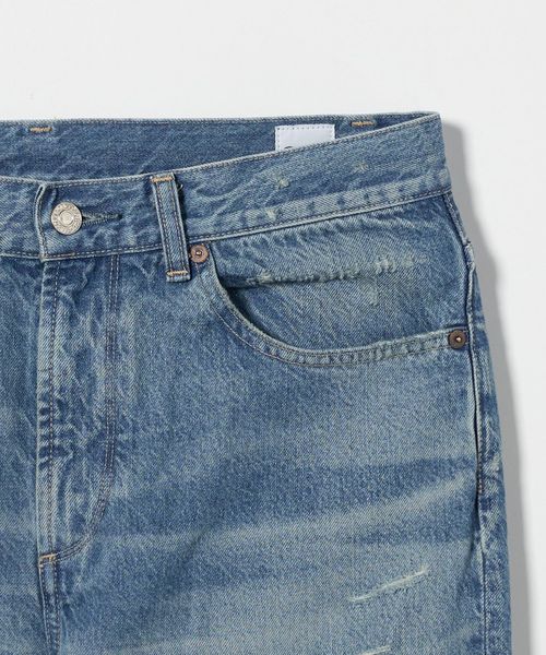 CGS.＞ オーガニックコットン ダメージ デニムパンツ