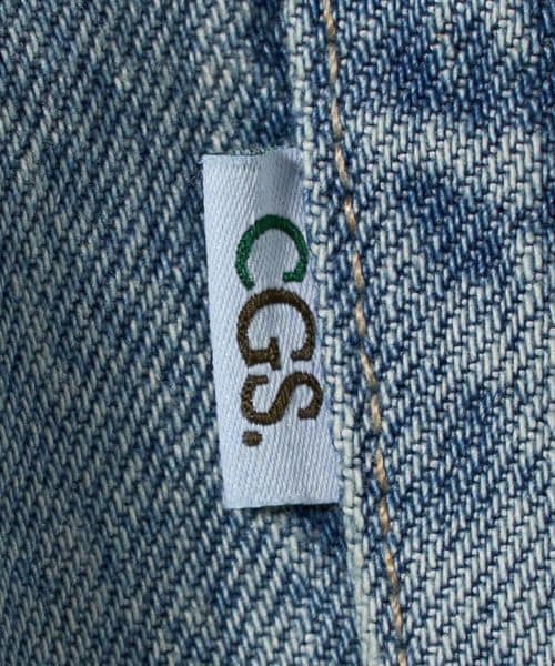 新品タグ付〈CGS.〉オーガニックコットンダメージデニムパンツ　S メンズ BEAUTY&YOUTH UNITED ARROWS｜<CGS.> オーガニックコットン