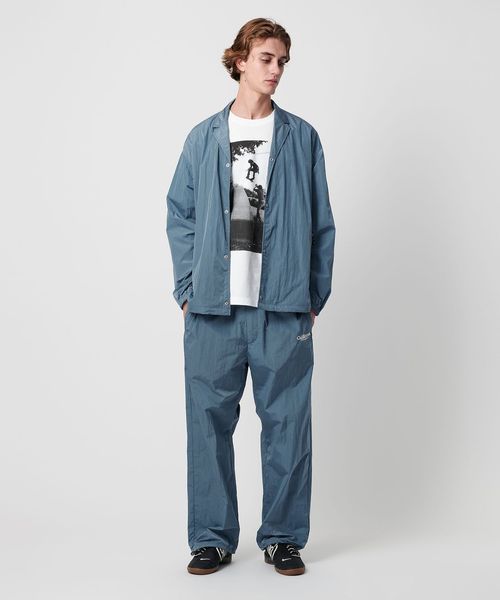 UNITEDARROWS CGSリサイクル ナイロンジャケット ブラック 黒 メンズ トラベル リサイクル ナイロン シェル ジャケット - ブラック