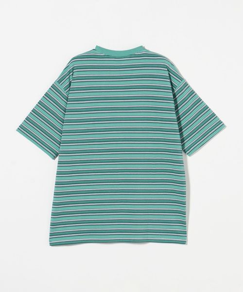 CGS.＞ オーガニックコットン ボーダー 1ポケット Tシャツ