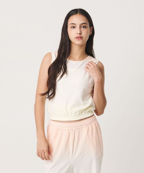 California General Store/＜CGS.＞グラデーション パイル ノースリーブ プルオーバー ウィメンズ/Tシャツ / カットソー