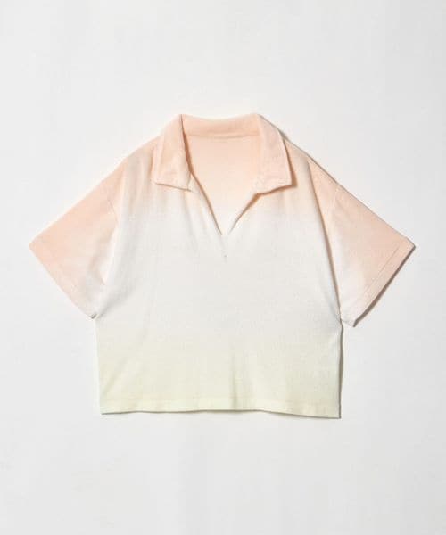 California General Store/＜CGS.＞グラデーション パイル オープンカラー プルオーバー ウィメンズ/Tシャツ / カットソー