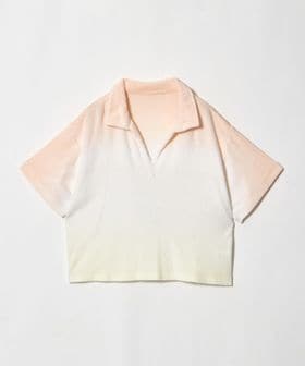 California General Store/＜CGS.＞グラデーション パイル オープンカラー プルオーバー ウィメンズ/Tシャツ / カットソー