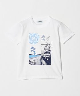 California General Store/＜RYU AMBE × 江ノ電 × CGS.＞グラフィック Tシャツ 2 キッズ/Tシャツ / カットソー