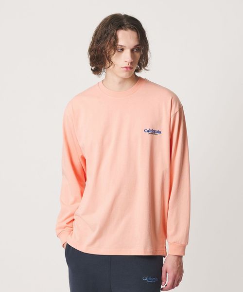 California General Store/＜CGS.＞オーガニック コットン ロングスリーブ ロゴ Tシャツ/Tシャツ / カットソー