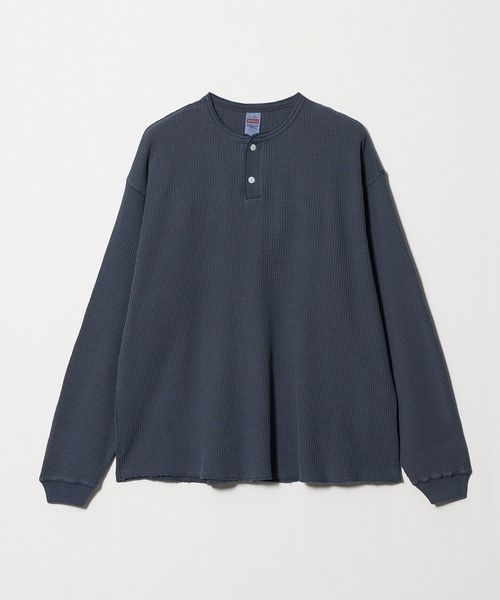 Healthknit/＜Healthknit × CGS.＞ワッフル ヘンリーネック プルオーバー/Tシャツ / カットソー