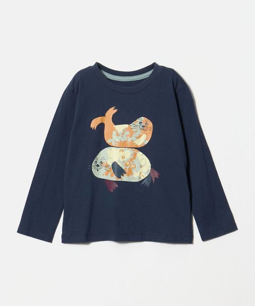 patagonia/＜patagonia＞ベビー ロングスリーブ グラフィック Tシャツ／キッズ/Tシャツ / カットソー
