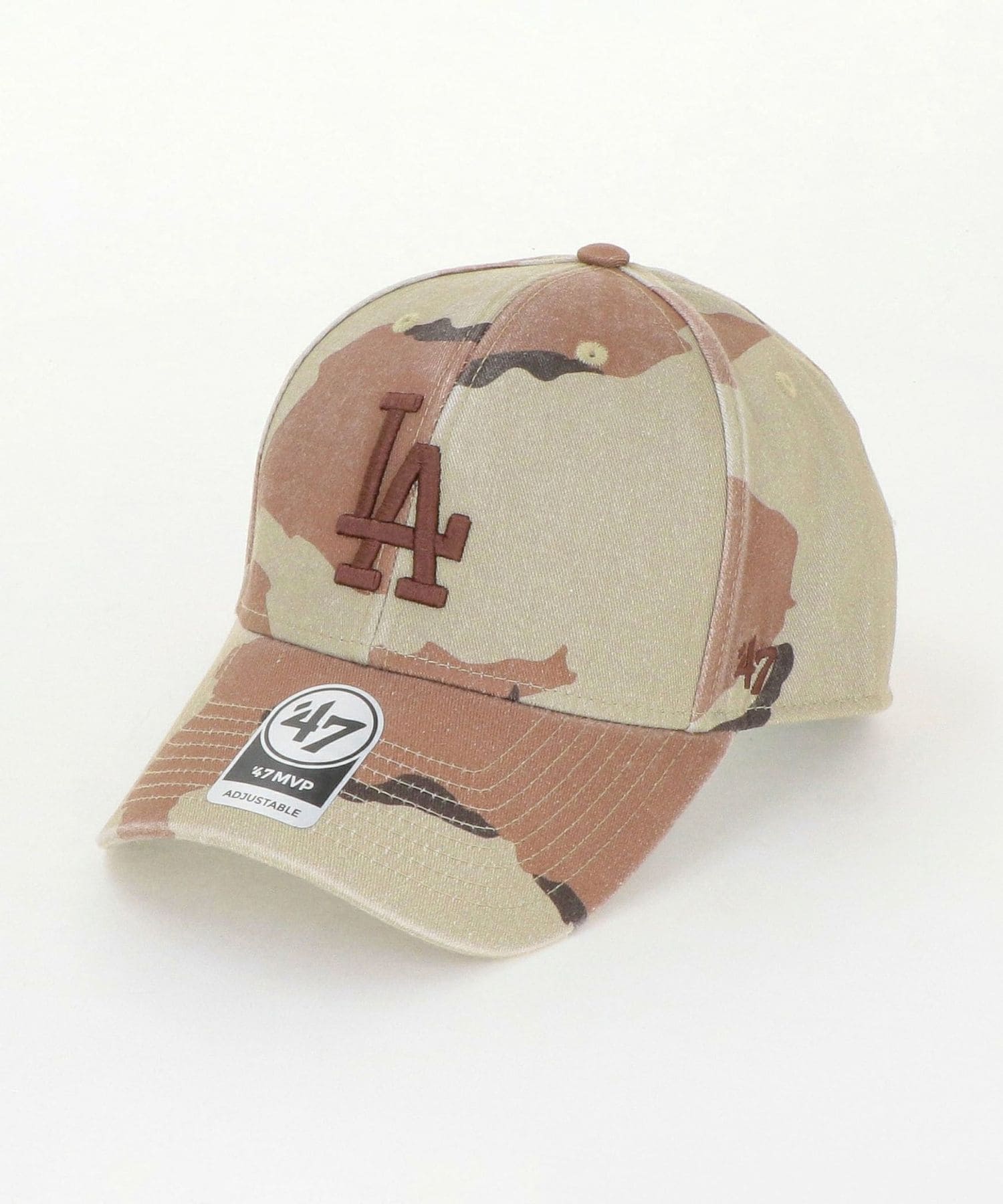 47＞MVP ロサンゼルス・ドジャース DESERT CAMO デザートカモ キャップ