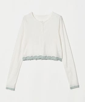 California General Store/＜CGS.＞レイヤード ヘンリー ネック ウィメンズ/Tシャツ / カットソー