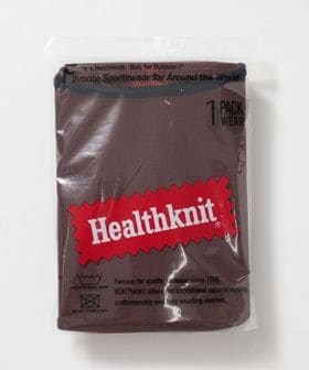Healthknit/＜Healthknit＞チューブラー リブ パイピング クルー ロング スリーブ カットソー/Tシャツ / カットソー