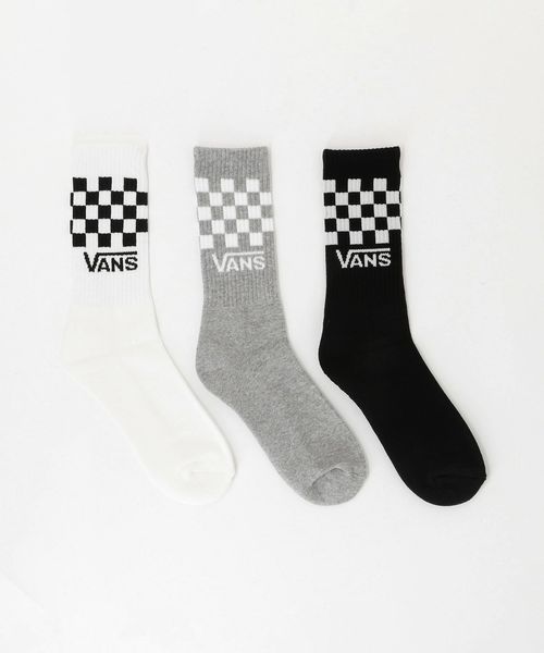 VANS/＜VANS＞クラシック チェック ソックス（3足）/ソックス / 靴下
