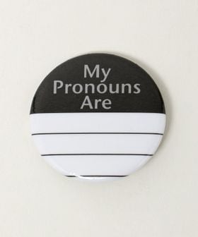 California General Store/＜JEYOKA＞My Pronouns Are 缶バッジ/その他ライフスタイル雑貨