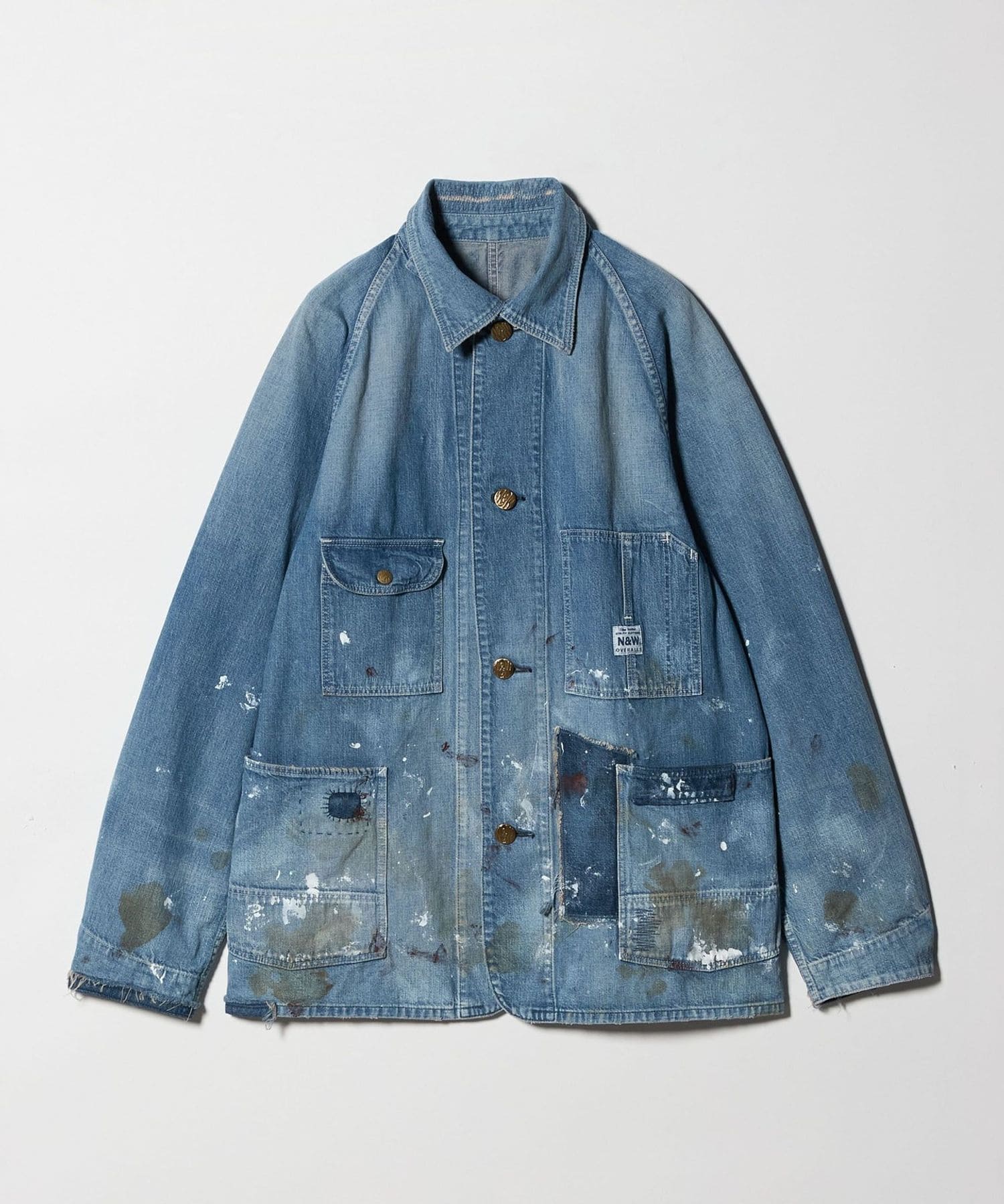 NORFOLK&WESTERN RAILWAY × CGS.＞ デニム カバーオール ジャケット