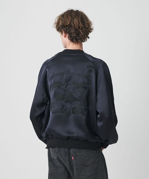 California General Store/＜CGS.＞サテン スーベニア ジャケット/ミリタリージャケット