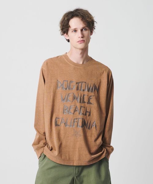 DOGTOWN/＜DOGTOWN × CGS.＞ピグメント ロング スリーブ Tシャツ 2/Tシャツ / カットソー