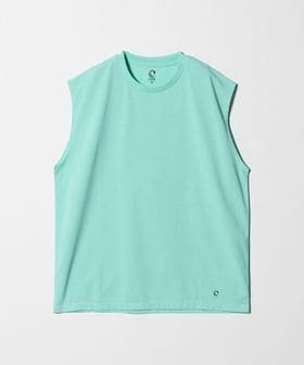 California General Store/＜CGS.＞リサイクル ポリエステル LUCK ノースリーブ Tシャツ 吸水速乾 UV軽減/Tシャツ / カットソー