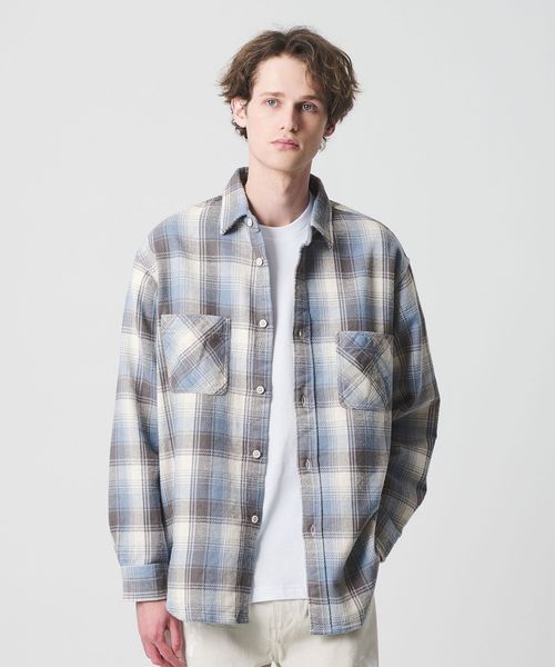 California General Store/＜CGS.＞コットン ネル チェック シャツ/シャツ / ブラウス