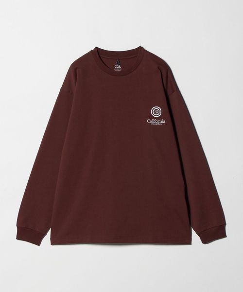 California General Store/＜CIRCLE CIRCLE × CGS.＞オーガニック コットン ロングスリーブ ロゴ Tシャツ/Tシャツ / カットソー