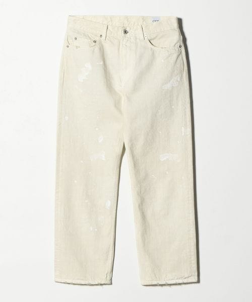 California General Store/＜CGS.＞オーガニックコットン ダスティー ホワイト デニム パンツ/デニムパンツ