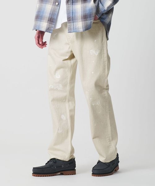 California General Store/＜CGS.＞オーガニックコットン ダスティー ホワイト デニム パンツ/デニムパンツ