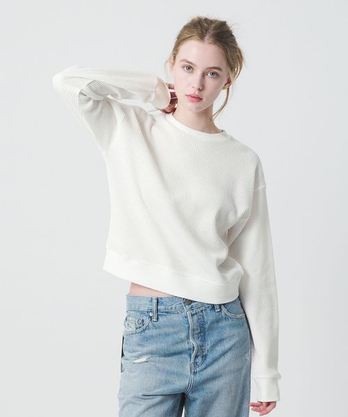 California General Store/＜CGS.＞ワッフル プルオーバー カットソー / ウィメンズ/Tシャツ / カットソー