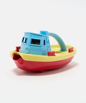 green toys/＜GREEN TOYS＞タグボート ブルートップ/おもちゃ