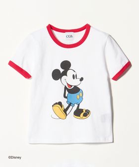 California General Store/＜CGS.＞ミッキー プリント リンガー Tシャツ / キッズ/Tシャツ / カットソー