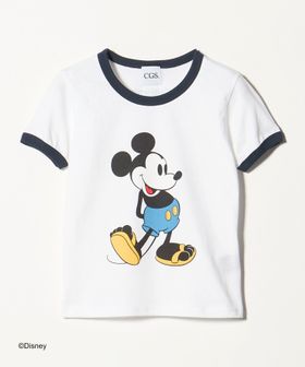 California General Store/＜CGS.＞ミッキー プリント リンガー Tシャツ / キッズ/Tシャツ / カットソー