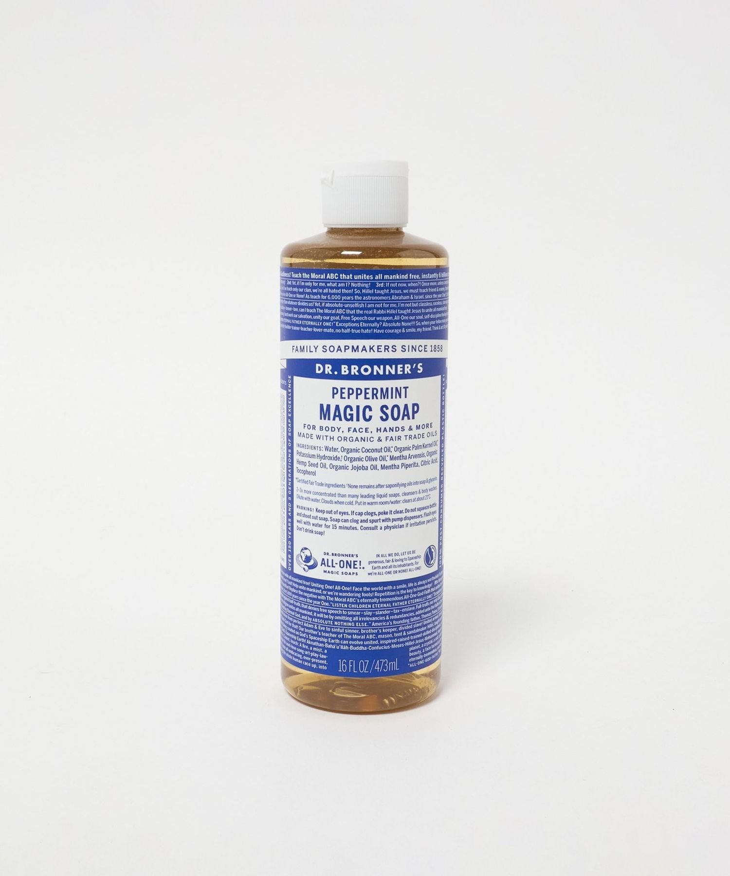 DR.BRONNER'S＞マジックソープ M 473ml ペパーミント