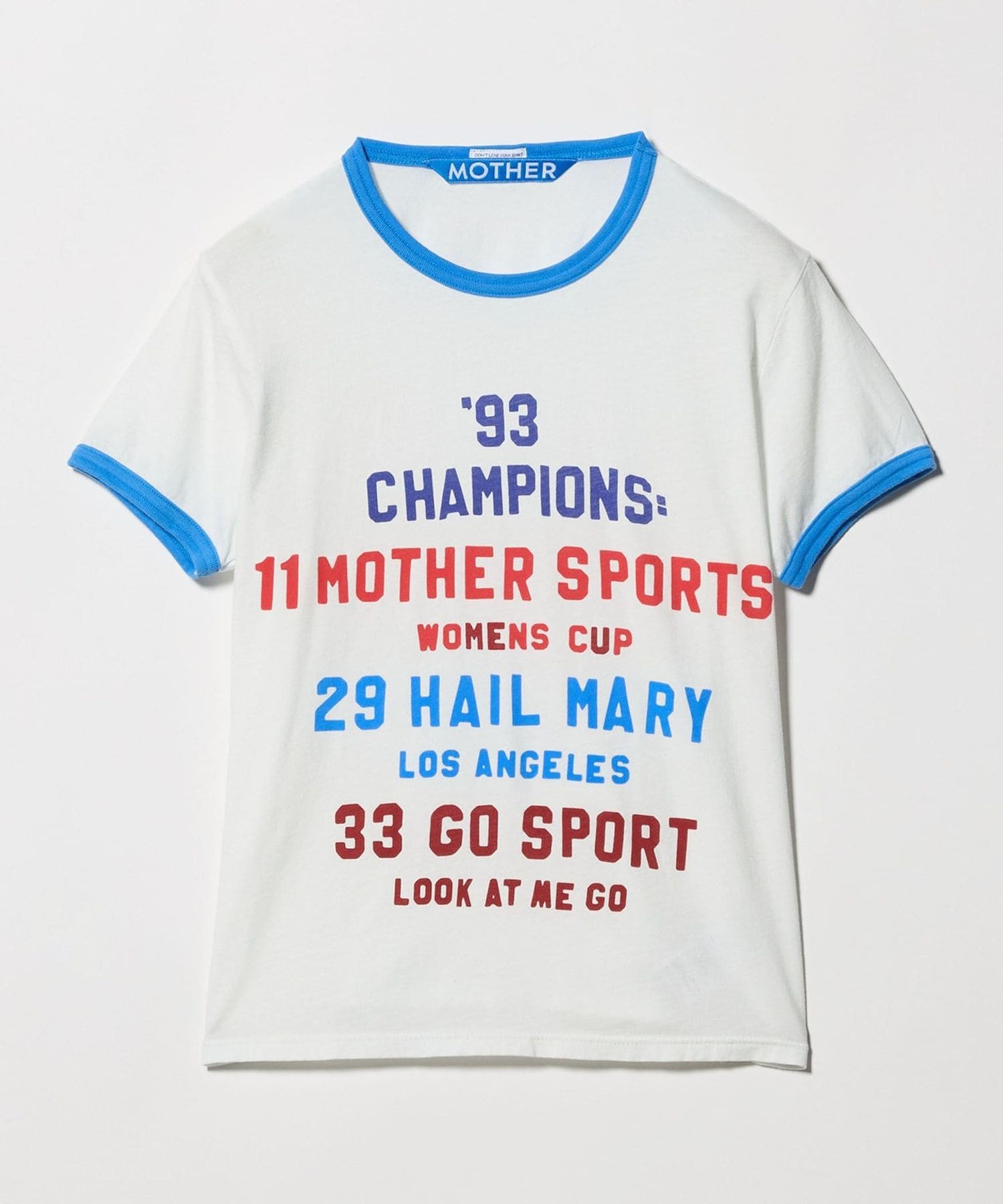 MOTHER＞The Lil Goodie リンガー Tシャツ ／ ウィメンズ