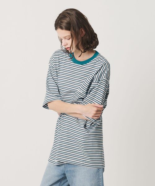 California General Store/＜CGS.＞オーガニック コットン ボーダー Tシャツ/Tシャツ / カットソー