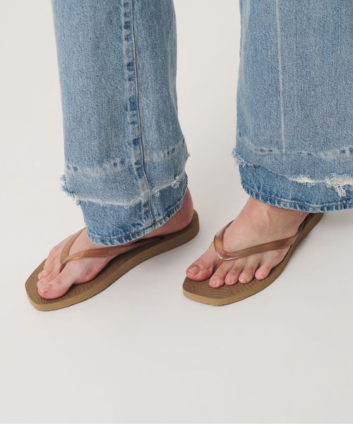SLEEPERS/＜SLEEPERS＞Tapered Transparent ビーチサンダル/サンダル