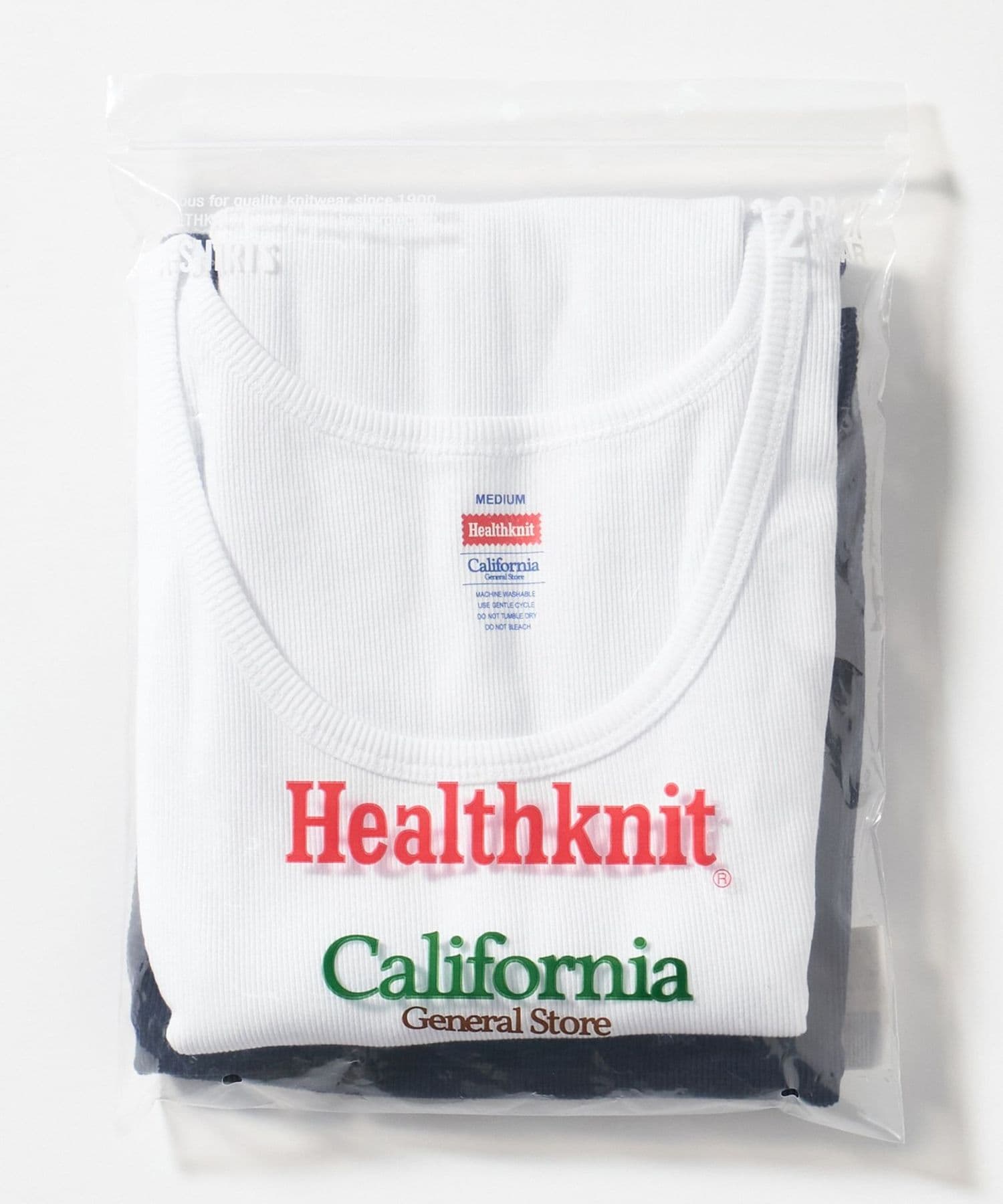 Healthknit × CGS.＞2セット タンクトップ