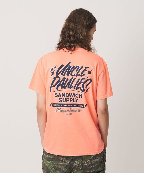 California General Store/＜Uncle Paulie’s＞ロゴ プリント Tシャツ/Tシャツ / カットソー
