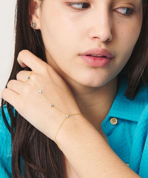 GIRLS CREW/＜Girls Crew＞All Star Two Tone Hand Chain ブレスレット/ブレスレット / バングル