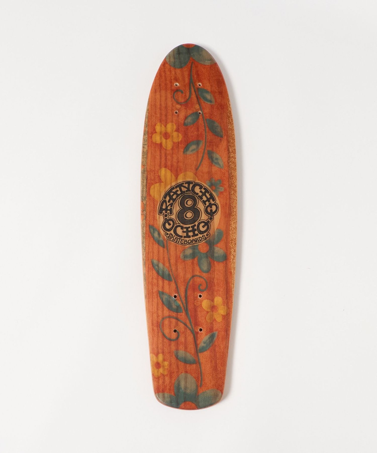 【中古】オリジナル木製スケートボードデッキ 約22インチ RANCHO OCHO＞Skateboard Deck／スケート ボード デッキ 7