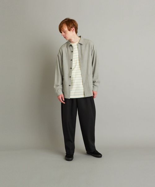 Steven Alan】MOKU CAVALRY TWILL SHIRTALL