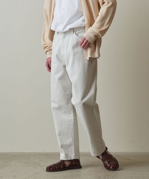 春夏秋冬おさんぽシリーズ Ｅ STEVEN ALAN 13.5ozDenim Baggy Tapered