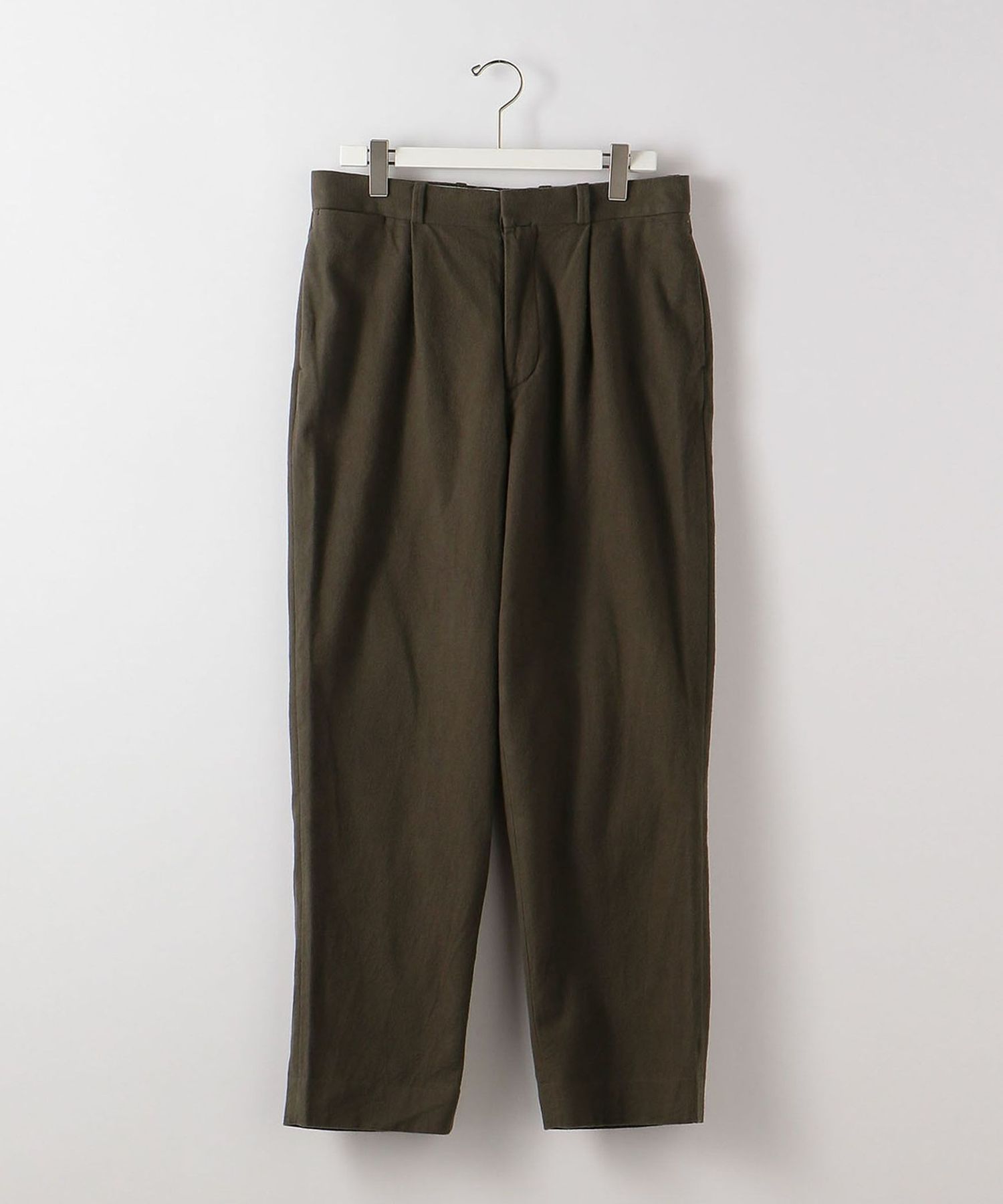 ＜YAECA＞ CHINO PANTS TUCK TAPERED BROWN/パンツ