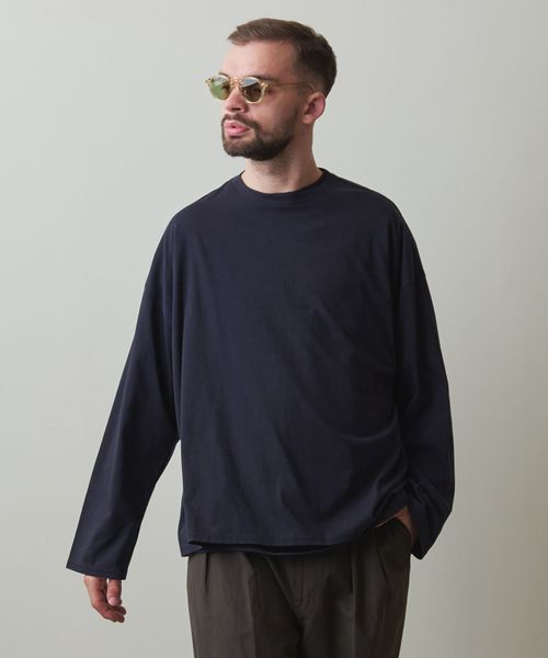 Steven Alan＞ PCH SVIN LONG SLEEVE TEE-WIDE/Tシャツ